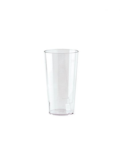 10er Set WACA® Mehrwegbecher 0,2 l aus SAN, bruchunempfindlich, glasklar