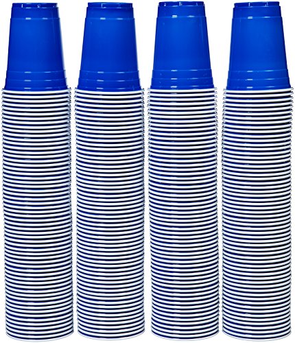 Kunststoff-Einwegbecher, 473 ml, (240er-Pack), blau